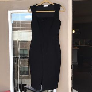 BAILEY 44 Dress Sheath Zipper Front Cocktail sz M